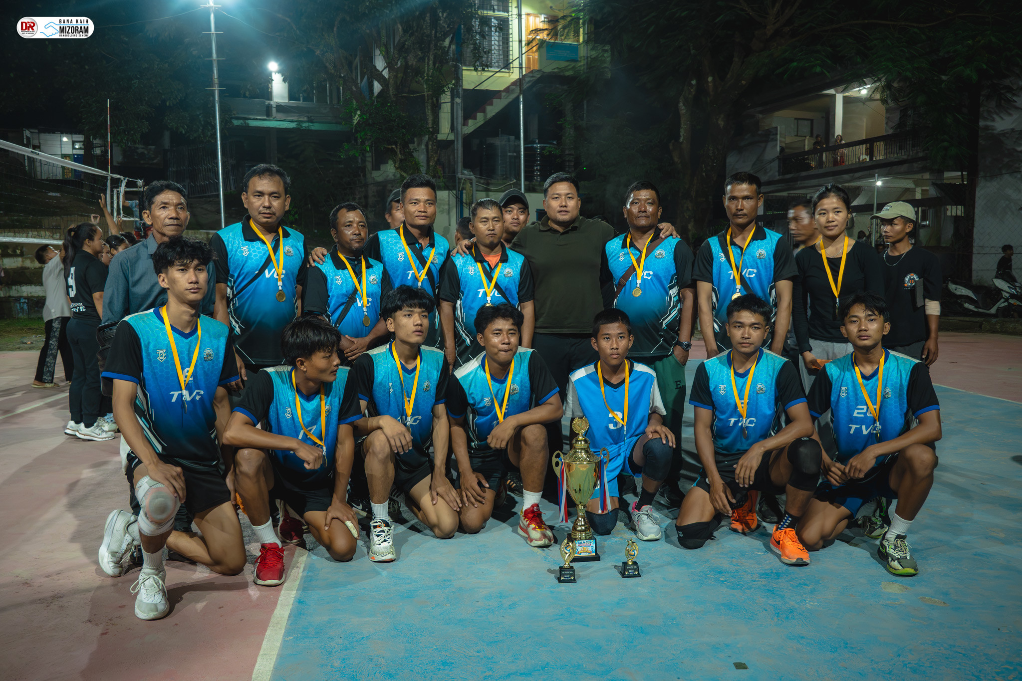 South Tuipui Bialtu MLA Pu Jeje Lalpekhlua'n MLA Cup Inter Village Volleyball Tournament 2026 kharna chu khuallian niin 