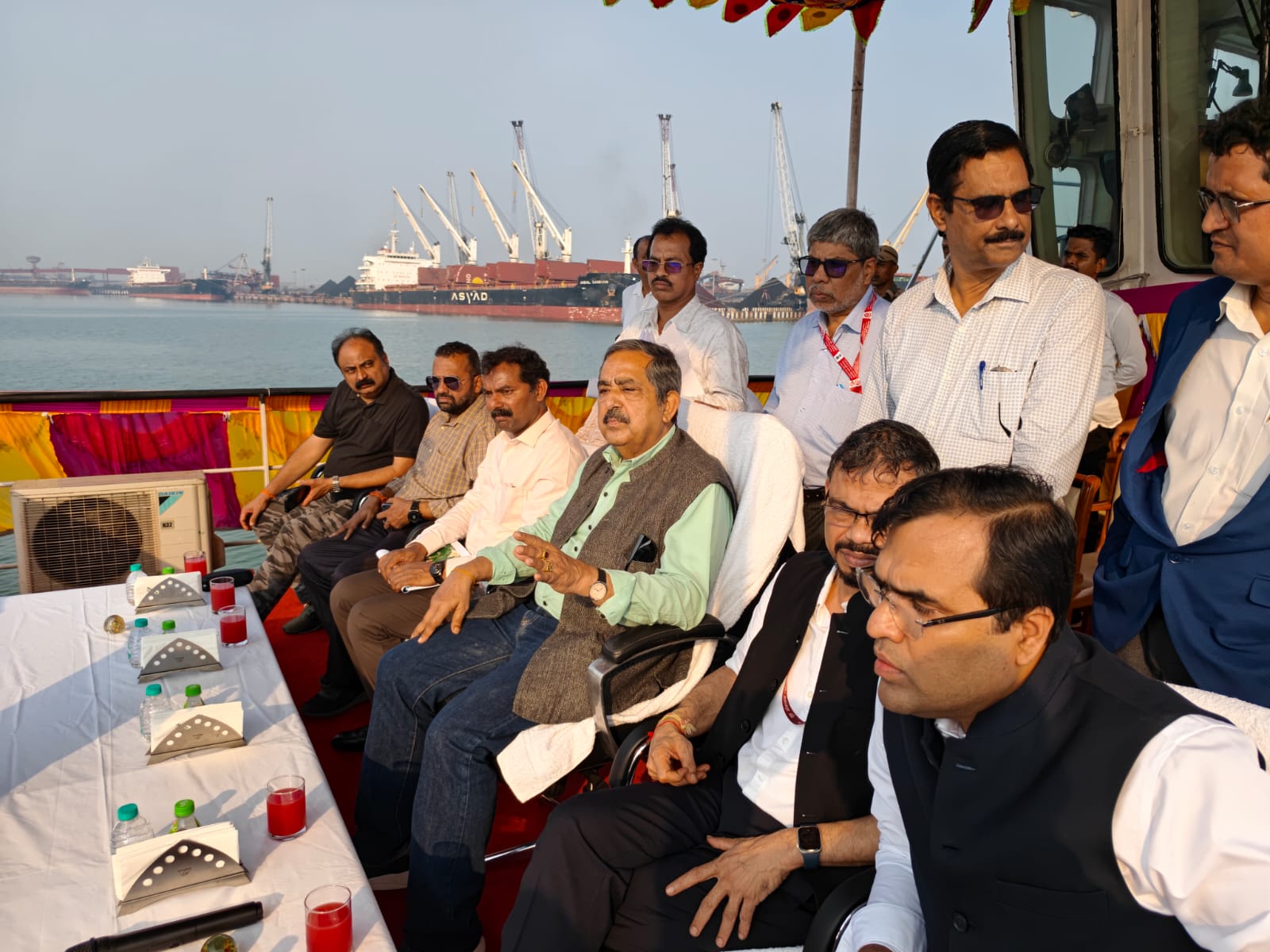 NITI Aayog Vice Chairperson Visits Paradip Port