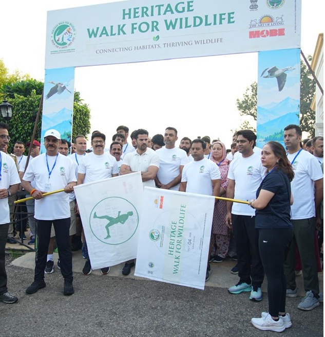 J&K: Wildlife Week 2026: Heritage Walk Held Along Manda Eco-Trail