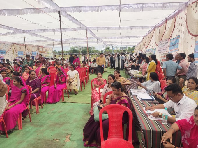 Balaghat - People's Dialogue Programme Held in Bakoda