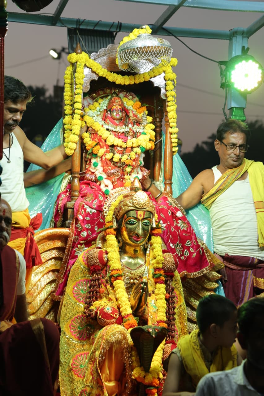 Ujjain - Annual procession of Goddess Uma Mata held