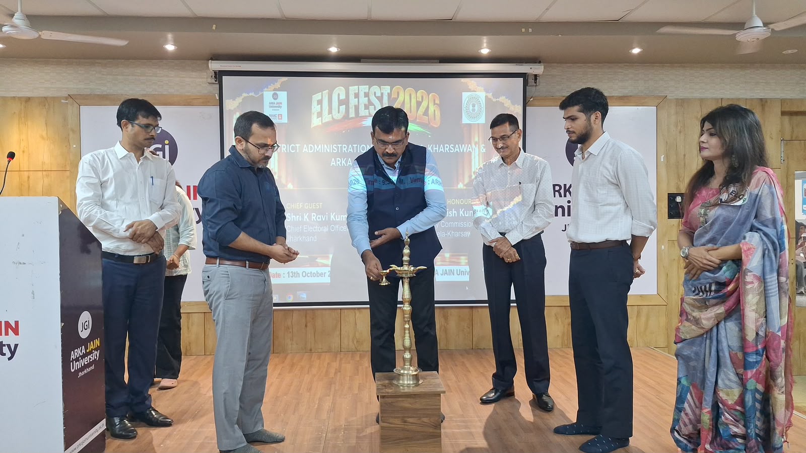 District-level ELCS Fest Grand Final held at Arka Jain University