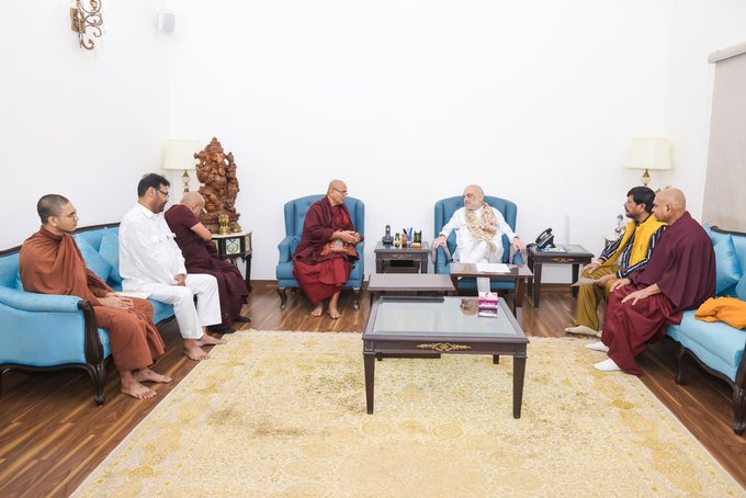 Rama Das Athvale Meets Amit Shah