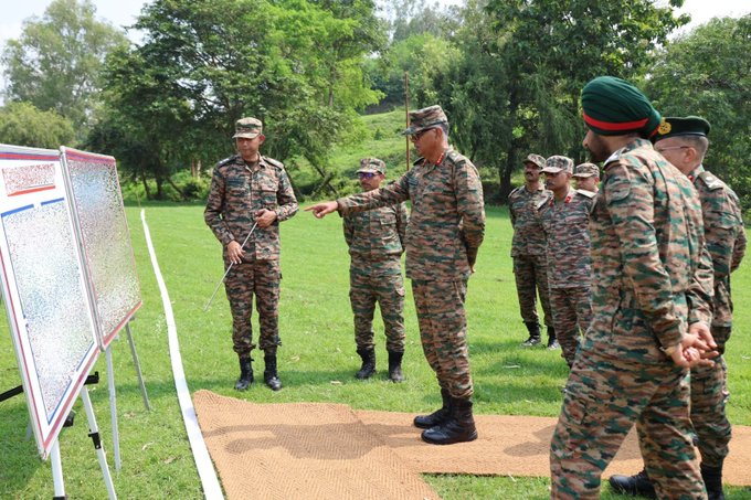 White Knight Corps reviews operational readiness of Sappers