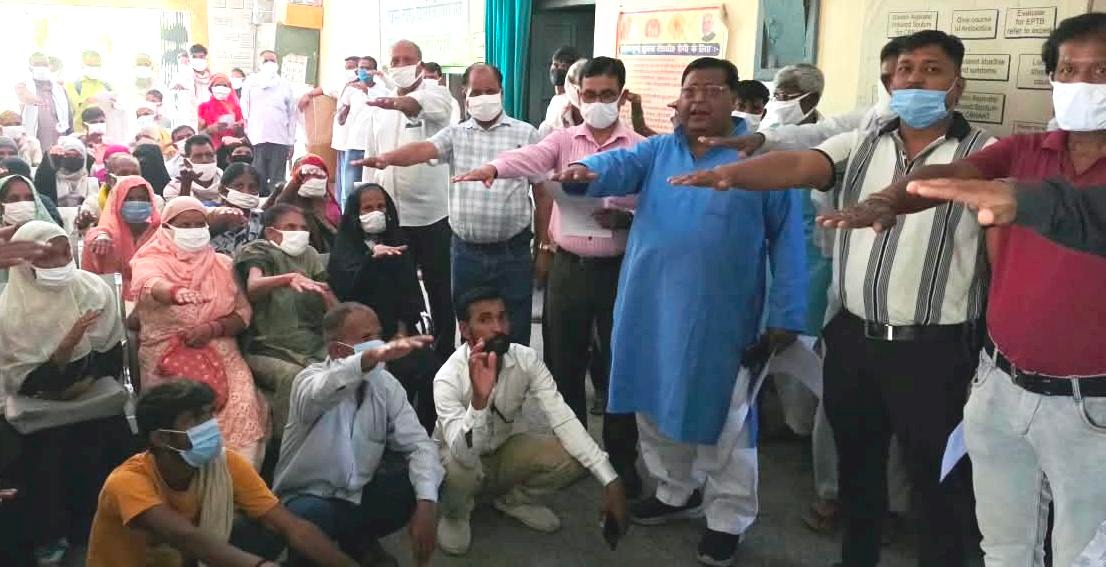 Shahjahanpur TB Patients Take Pledge for Healthy Life
